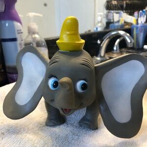 vintage Walt Disney Productions Dumbo figure produced by Dakin